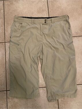 Exofficio Khaki Outdoor Capris